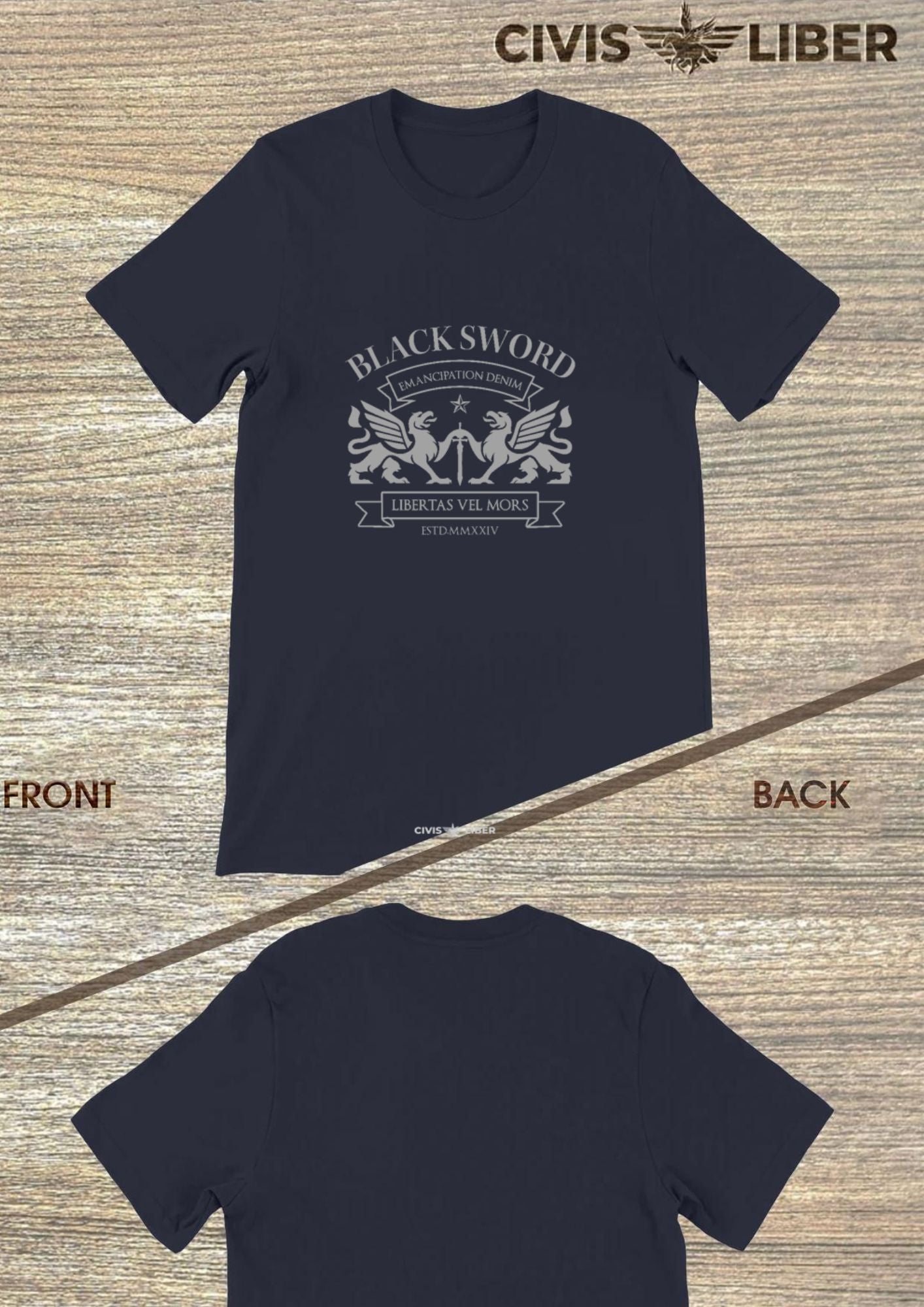 Blacksword T-Shirt – Black