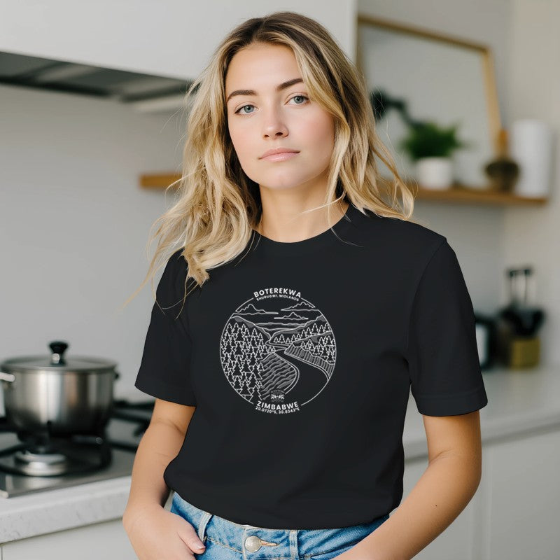 Boterekwa Pass Shurugwi Zimbabwe Premium Short Sleeve T‑Shirt