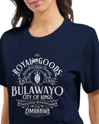 Bulawayo City of Kings Zimbabwe Emblem Short Sleeve T-Shirt