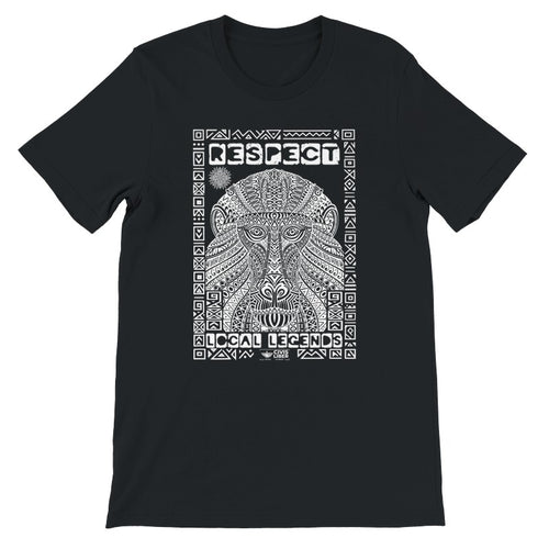 Chacma Baboon Premium Short Sleeve Ethnic T-Shirt-African Wildlife Safari Series
