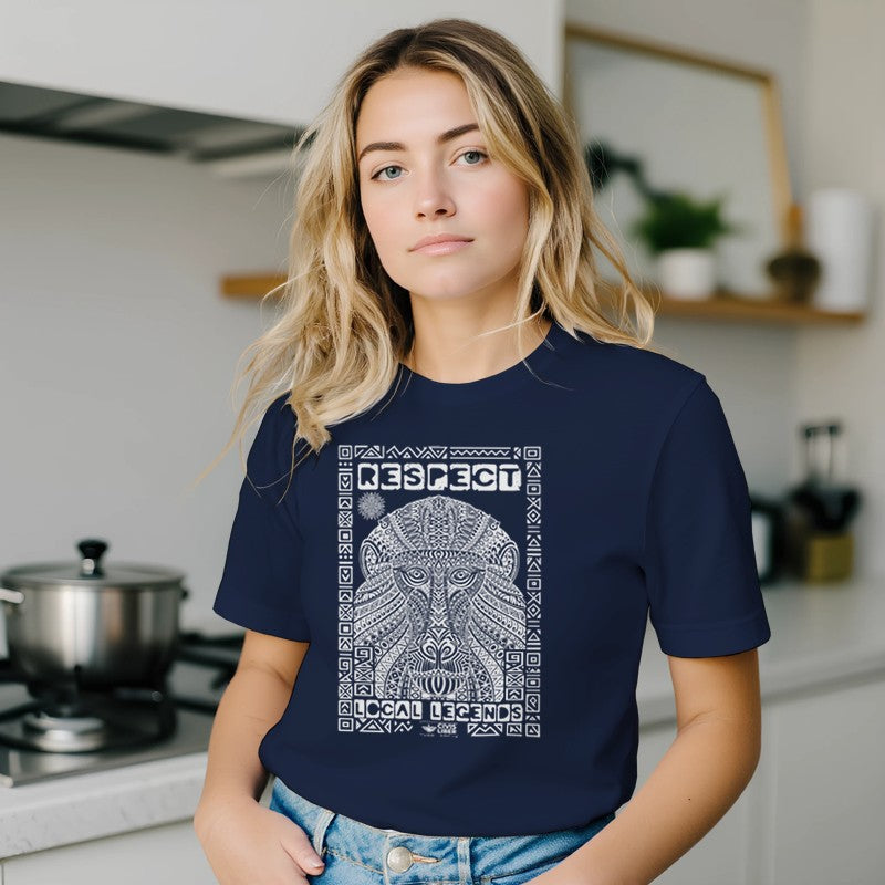 Chacma Baboon Premium Short Sleeve Ethnic T-Shirt-African Wildlife Safari Series