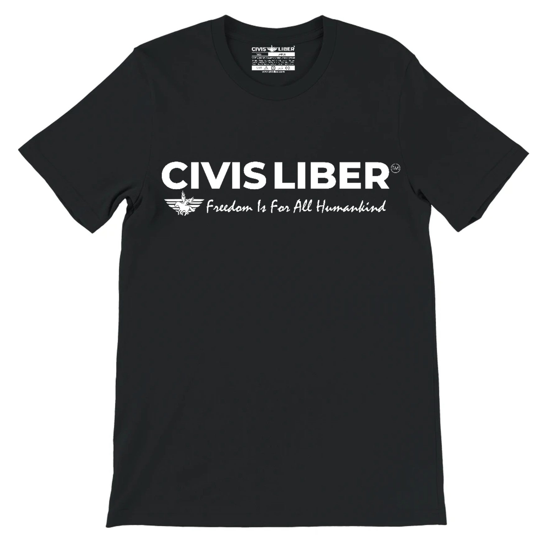 Civis Liber®  Straight Label Premium Short Sleeve T-Shirt