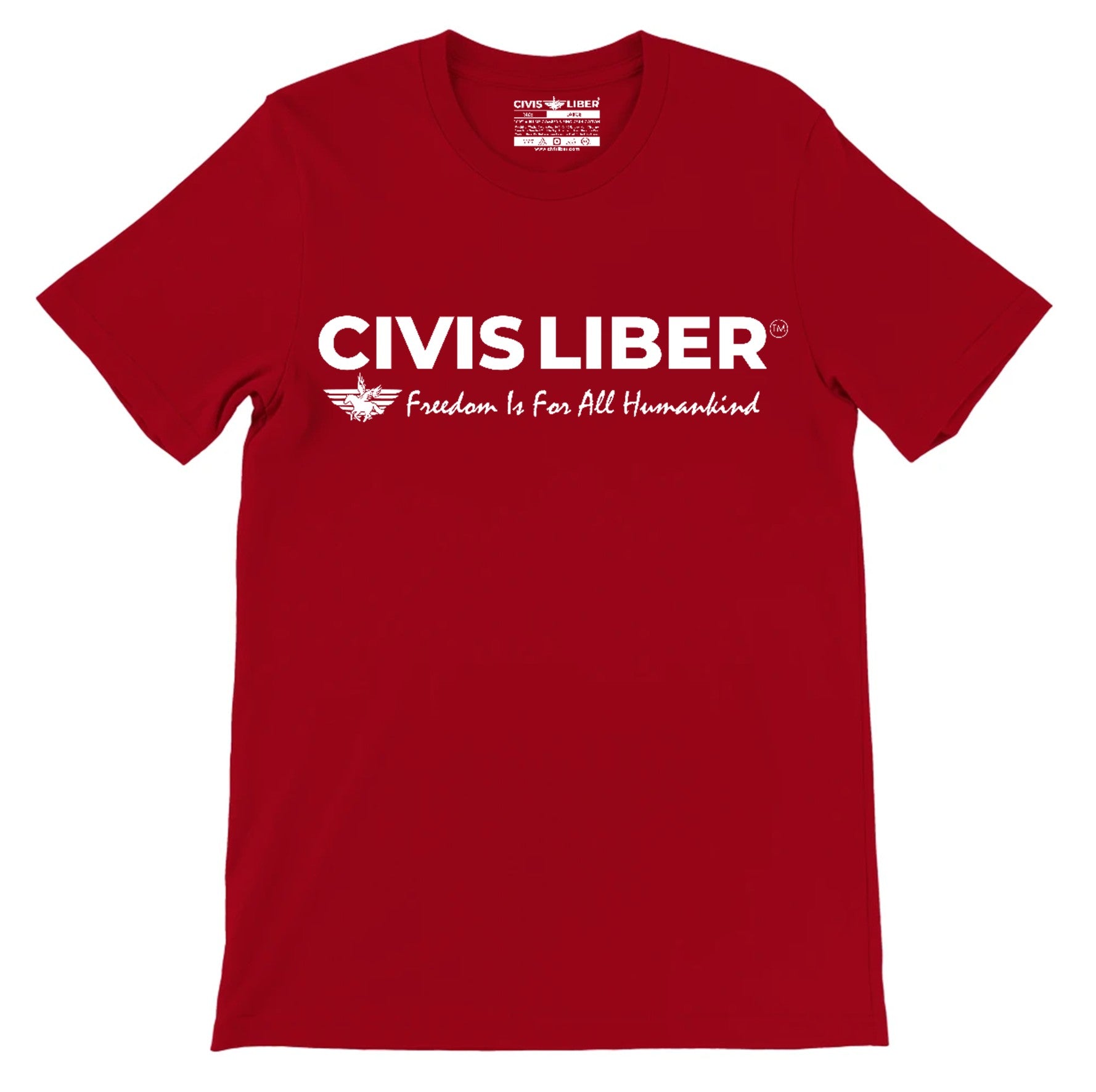 Civis Liber®  Straight Label Premium Short Sleeve T-Shirt