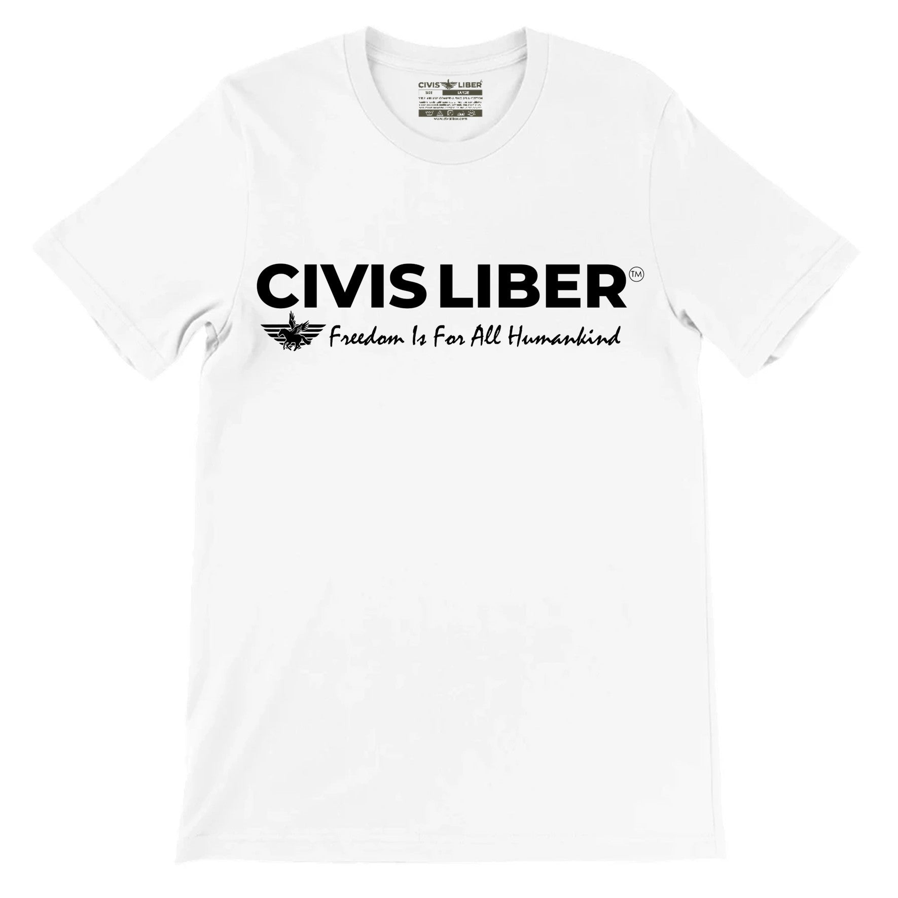 Civis Liber®  Straight Label Premium Short Sleeve T-Shirt