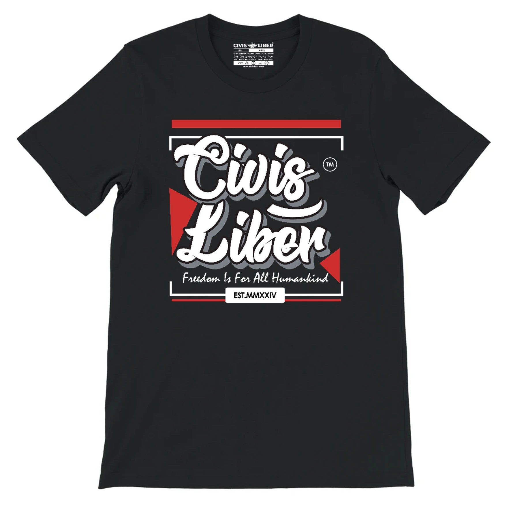 Civis Liber® Freedom Series MMXXIV Premium Short Sleeve T-Shirt