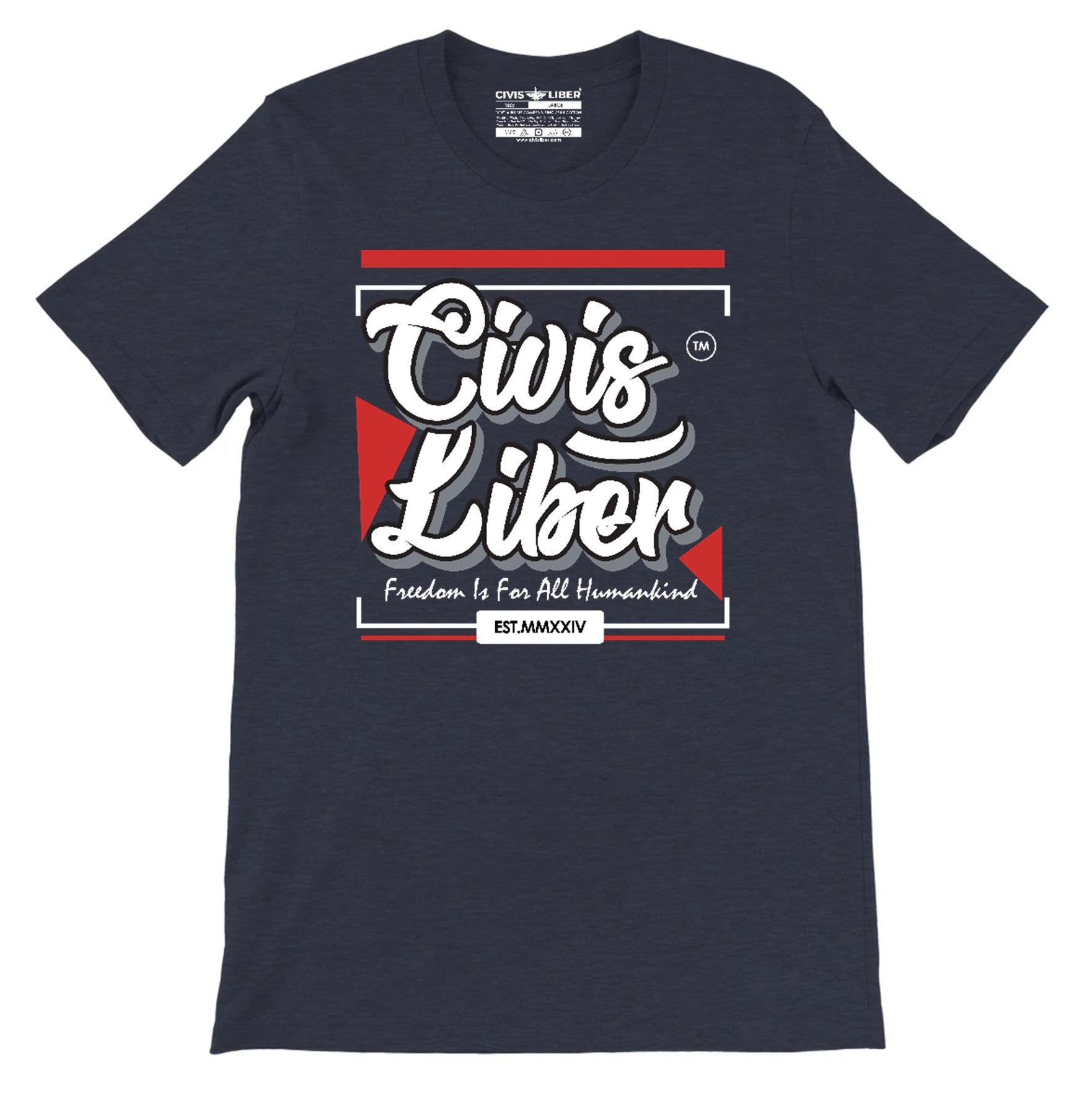 Civis Liber® Freedom Series MMXXIV Premium Short Sleeve T-Shirt