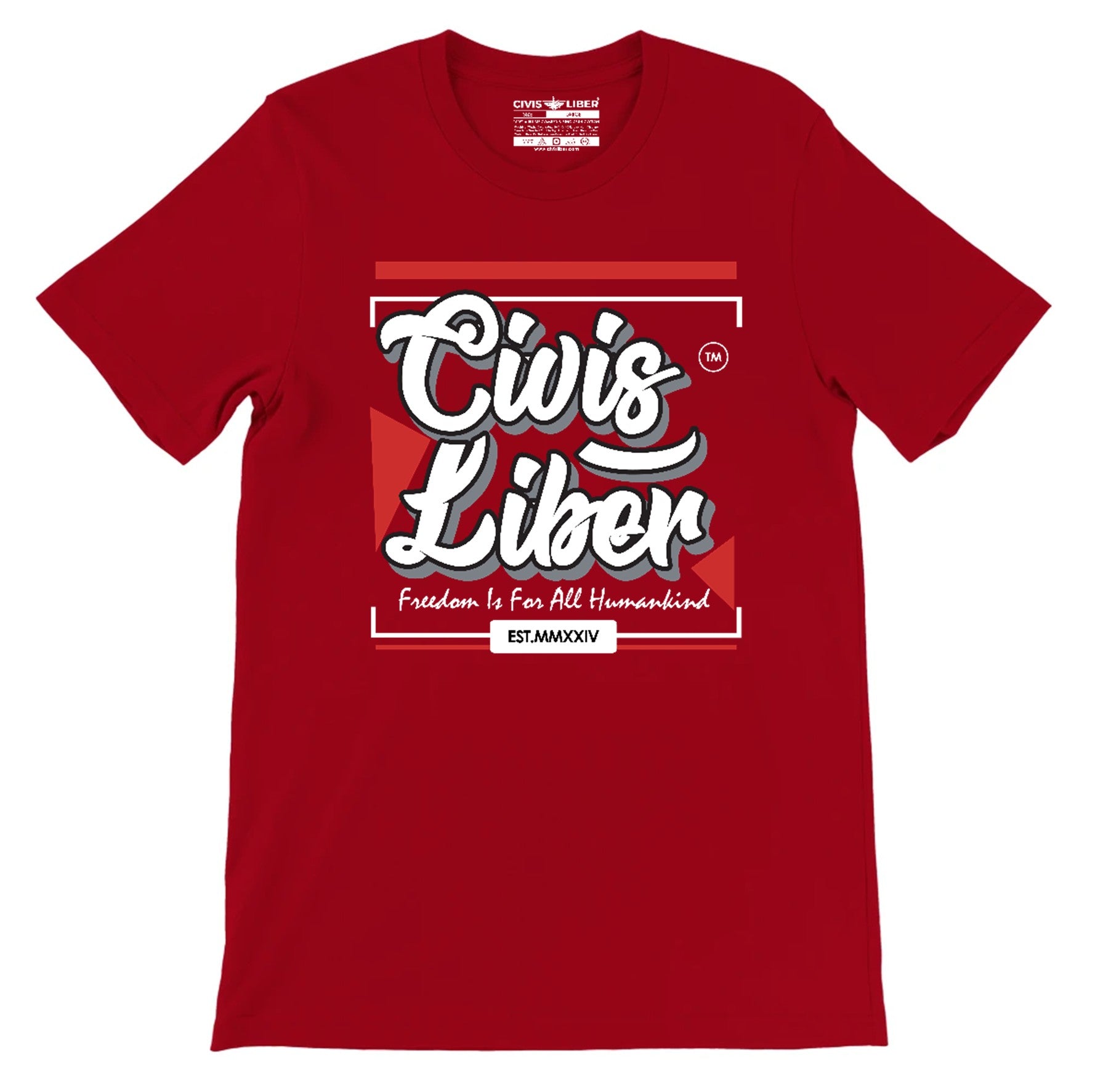 Civis Liber® Freedom Series MMXXIV Premium Short Sleeve T-Shirt