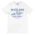 Forth Bridge Scotland Premium Short Sleeve T-Shirt - Heritage Line Design