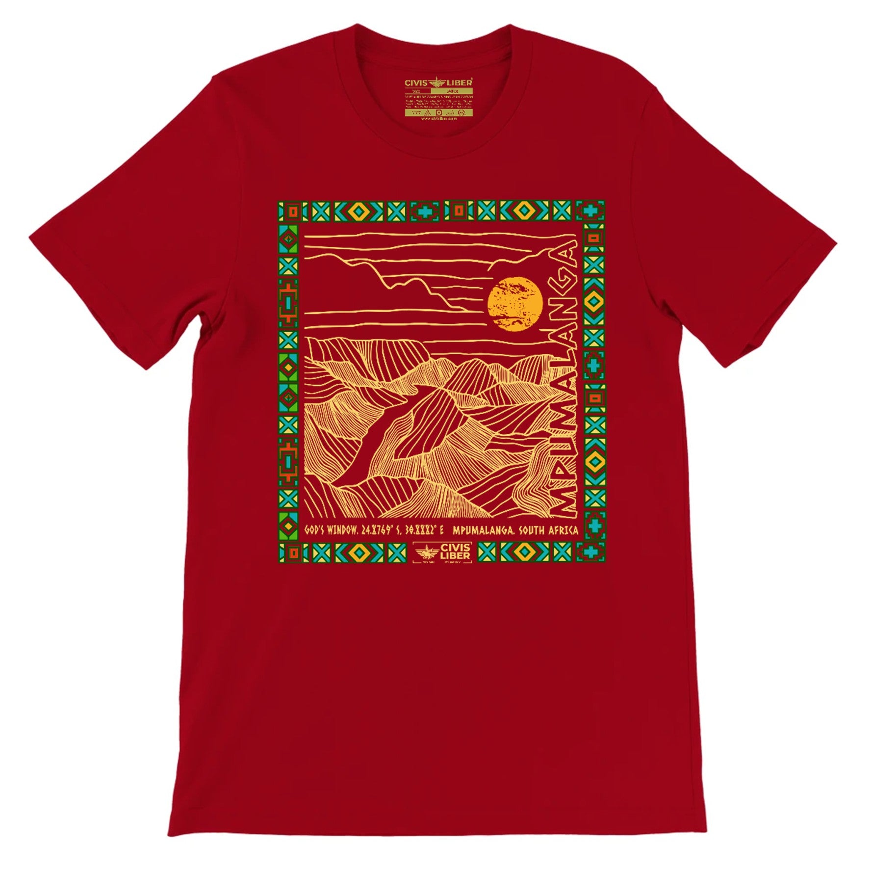 God’s Window South Africa Premium Short Sleeve Graphic T‑Shirt