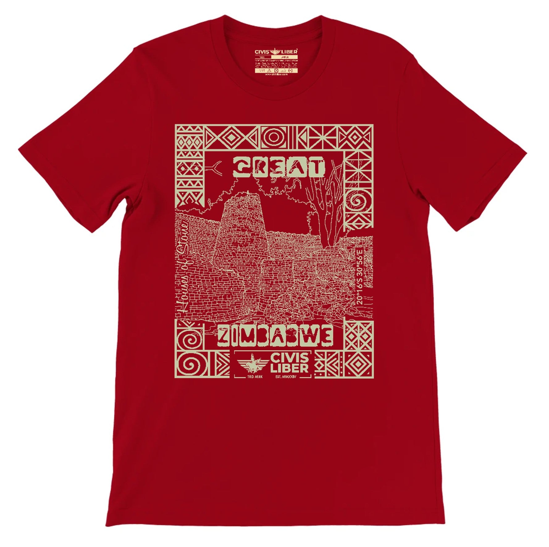 Great Zimbabwe Premium Short Sleeve T-Shirt