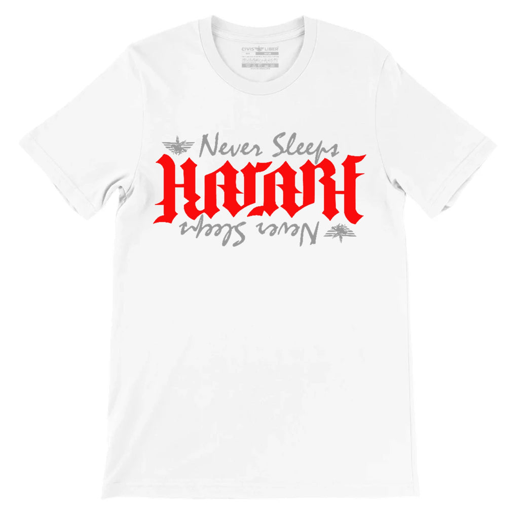 Harare Never Sleeps Ambigram Premium Short Sleeve T-Shirt