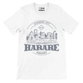 Harare Skyline Doodle Premium Short Sleeve T-Shirt