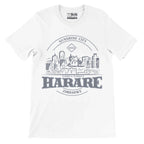 Harare Skyline Doodle Premium Short Sleeve T-Shirt