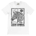 Zebra Premium Ethnic Short Sleeve T‑Shirt – African Safari Wildlife Series