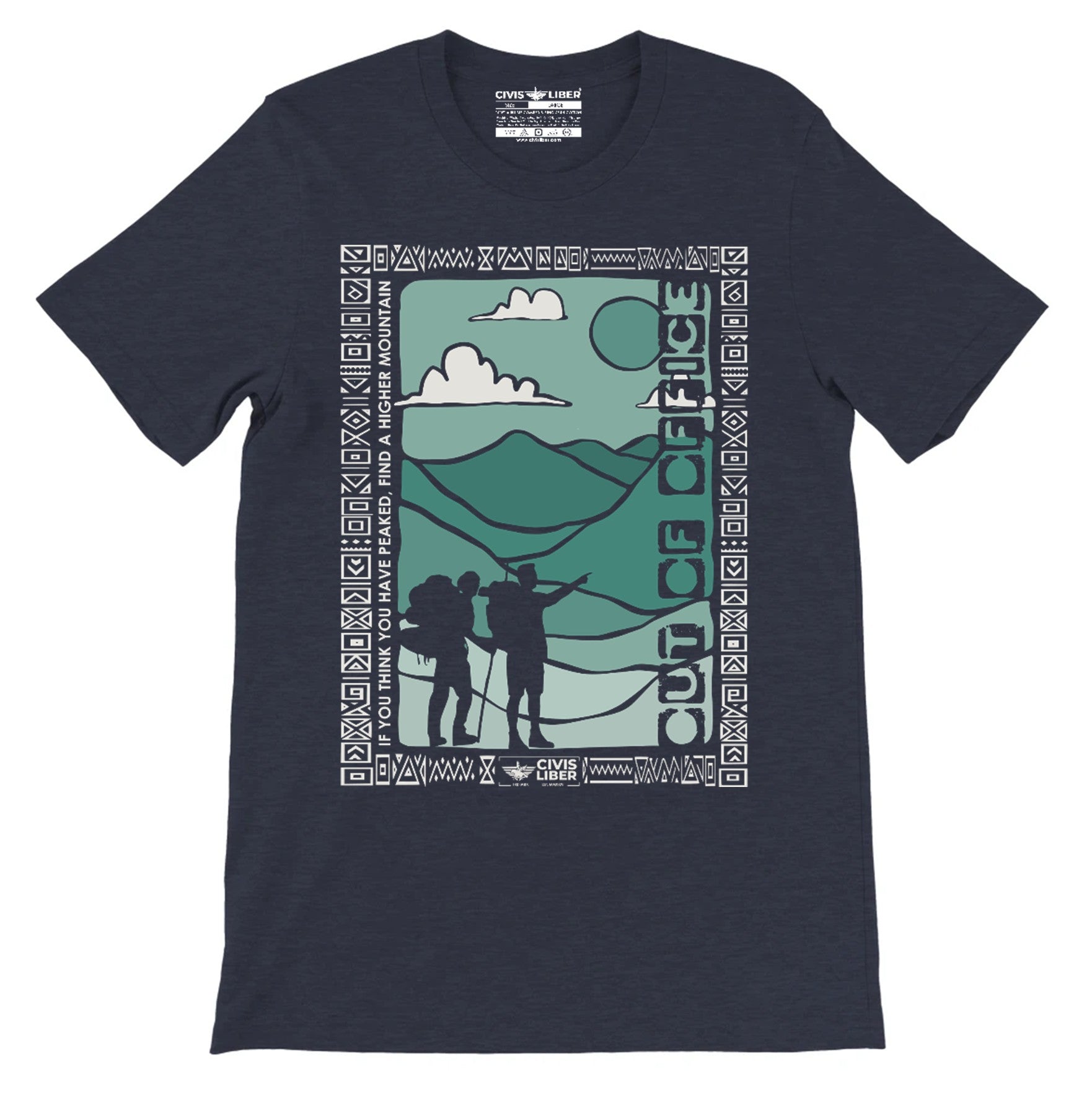 Higher Mountain Adventure Premium Short Sleeve T-Shirt