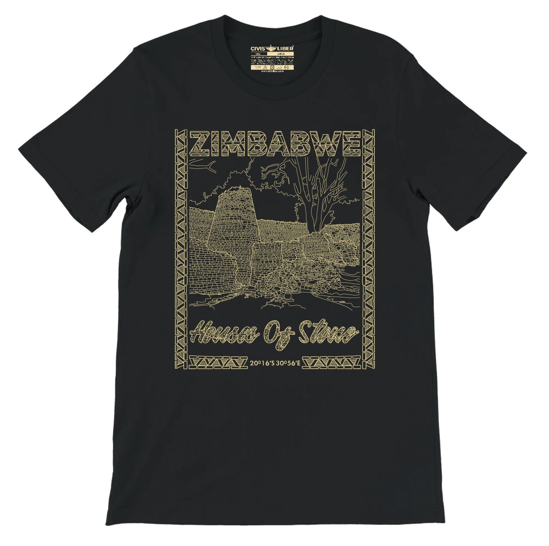 Zimbabwe Houses of Stone Premium Short Sleeve T-Shirt