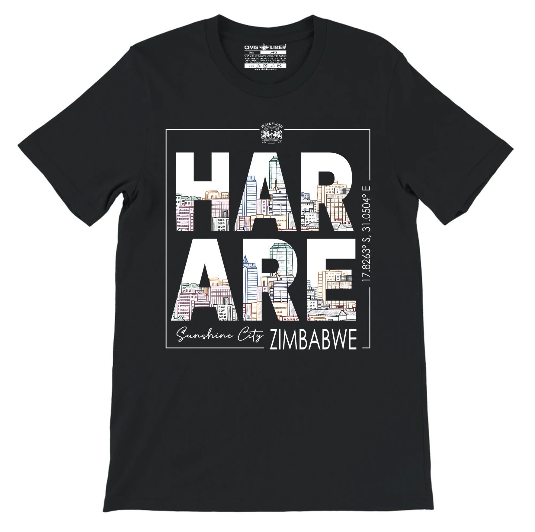 Harare Sunshine City Premium Short Sleeve T-Shirt