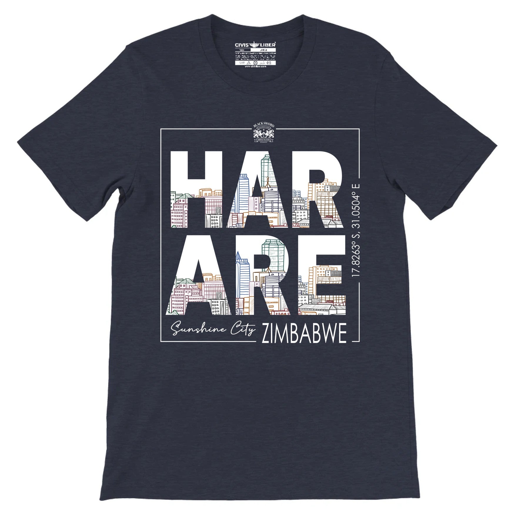 Harare Sunshine City Premium Short Sleeve T-Shirt