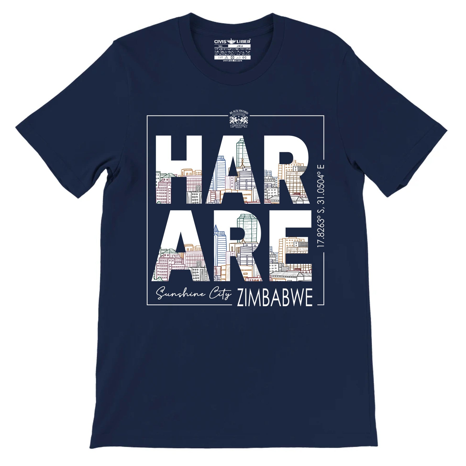 Harare Sunshine City Premium Short Sleeve T-Shirt