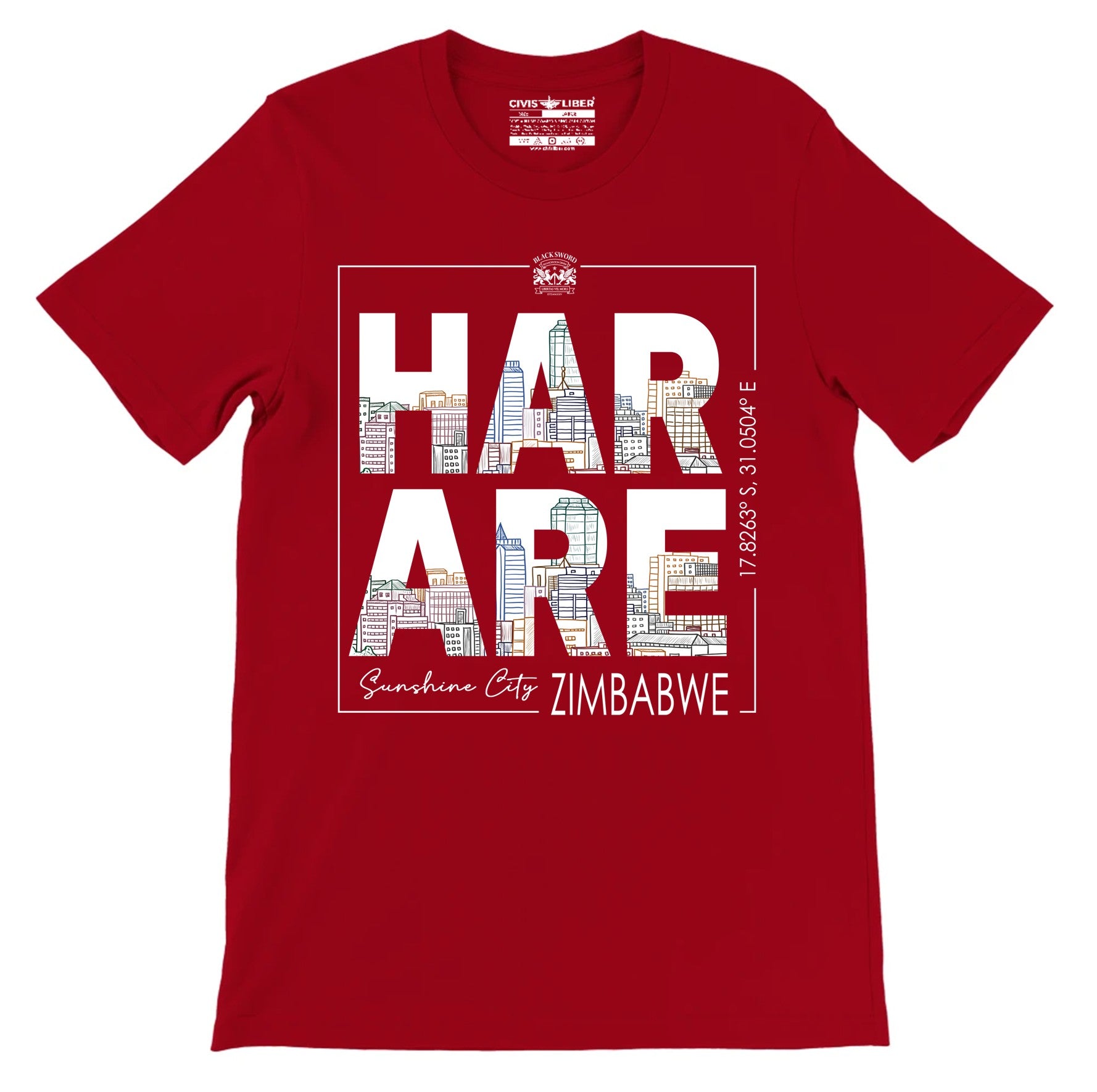 Harare Sunshine City Premium Short Sleeve T-Shirt