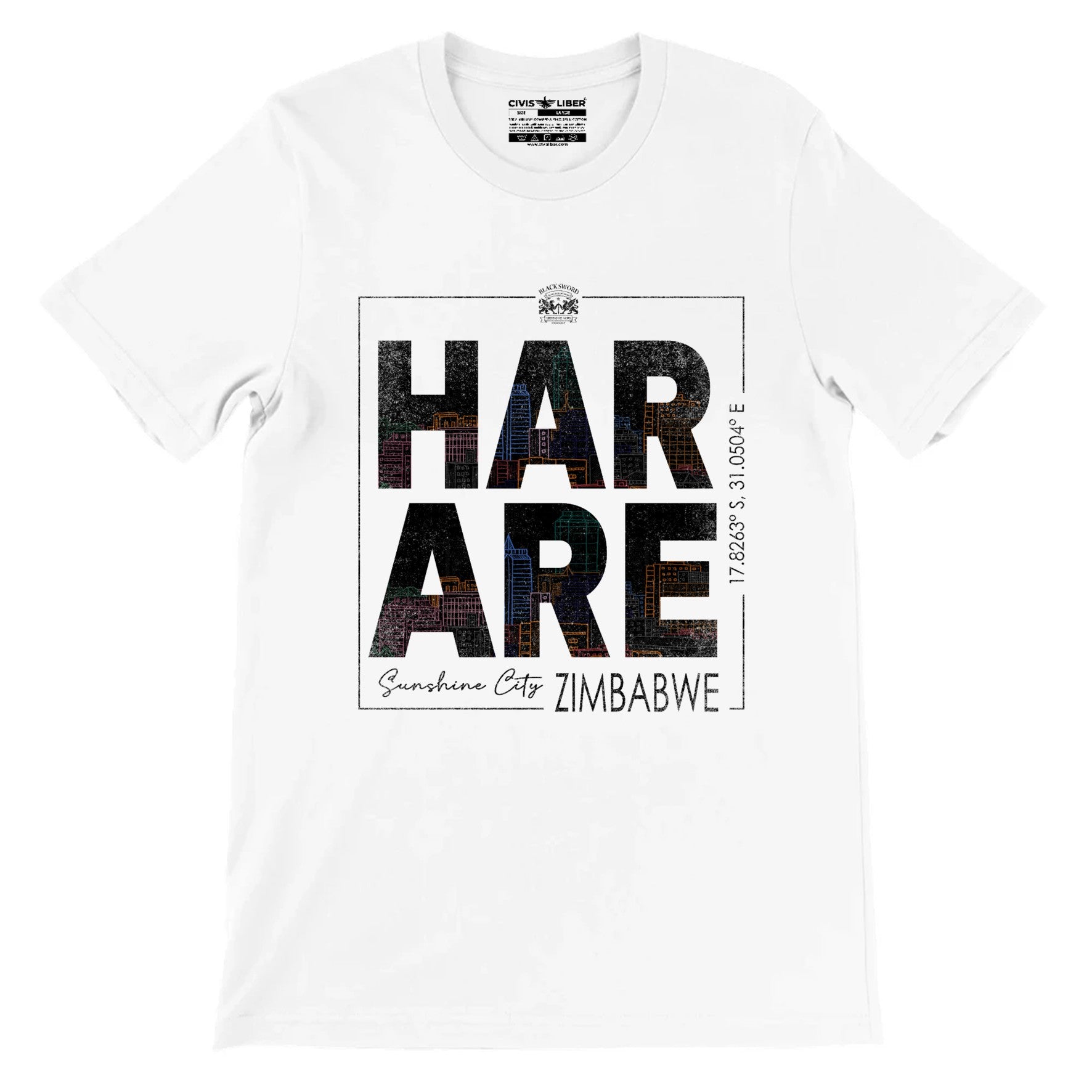 Harare Sunshine City Premium Short Sleeve T-Shirt
