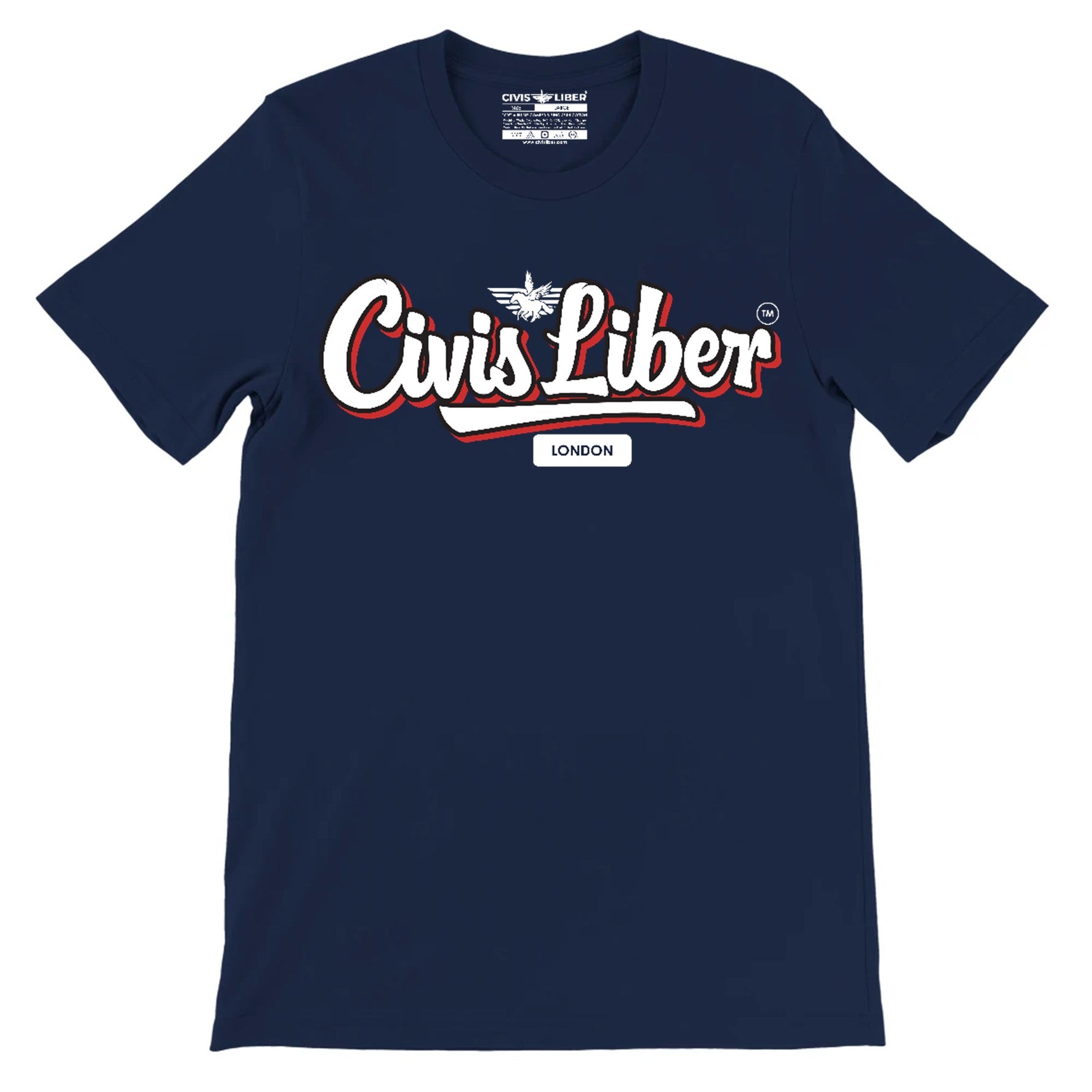 Civis Liber®  London Premium Short Sleeve T-Shirt