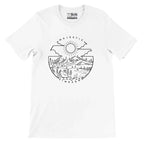 Zimbabwe Mountain Wilderness Premium Short Sleeve T‑Shirt