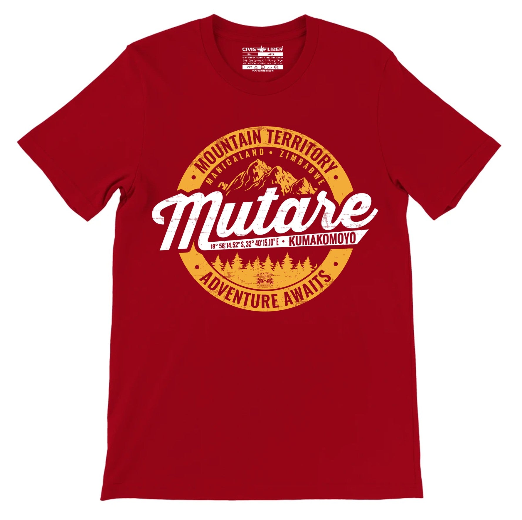 Mutare Zimbabwe Adventure  Premium Short Sleeve T-Shirt