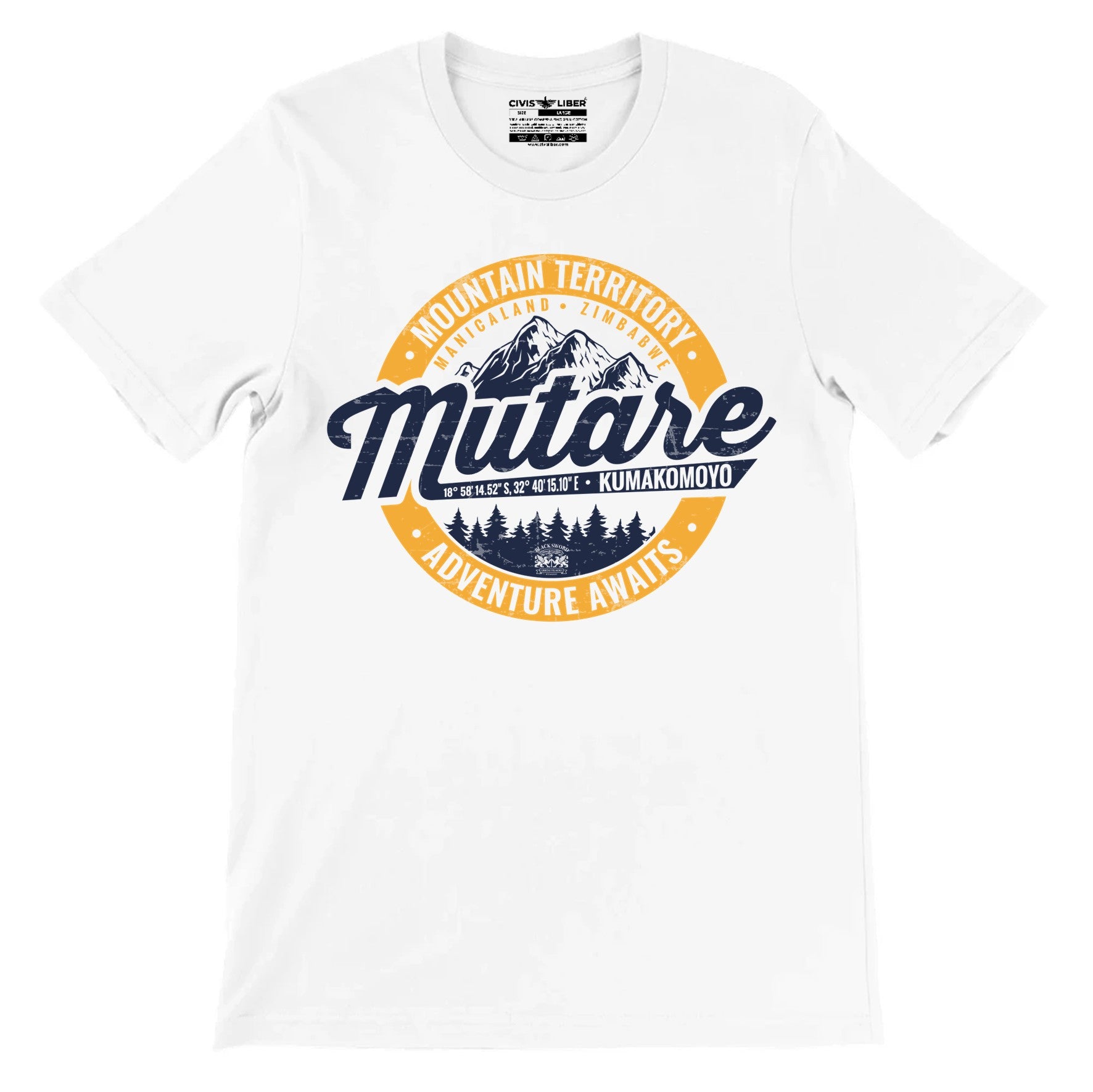 Mutare Zimbabwe Adventure  Premium Short Sleeve T-Shirt