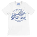 Forth Bridge Scotland Premium Short Sleeve T-Shirt-Circular Design