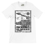Nile Crocodile Premium Short Sleeve T‑Shirt - White Label-African Safari Series