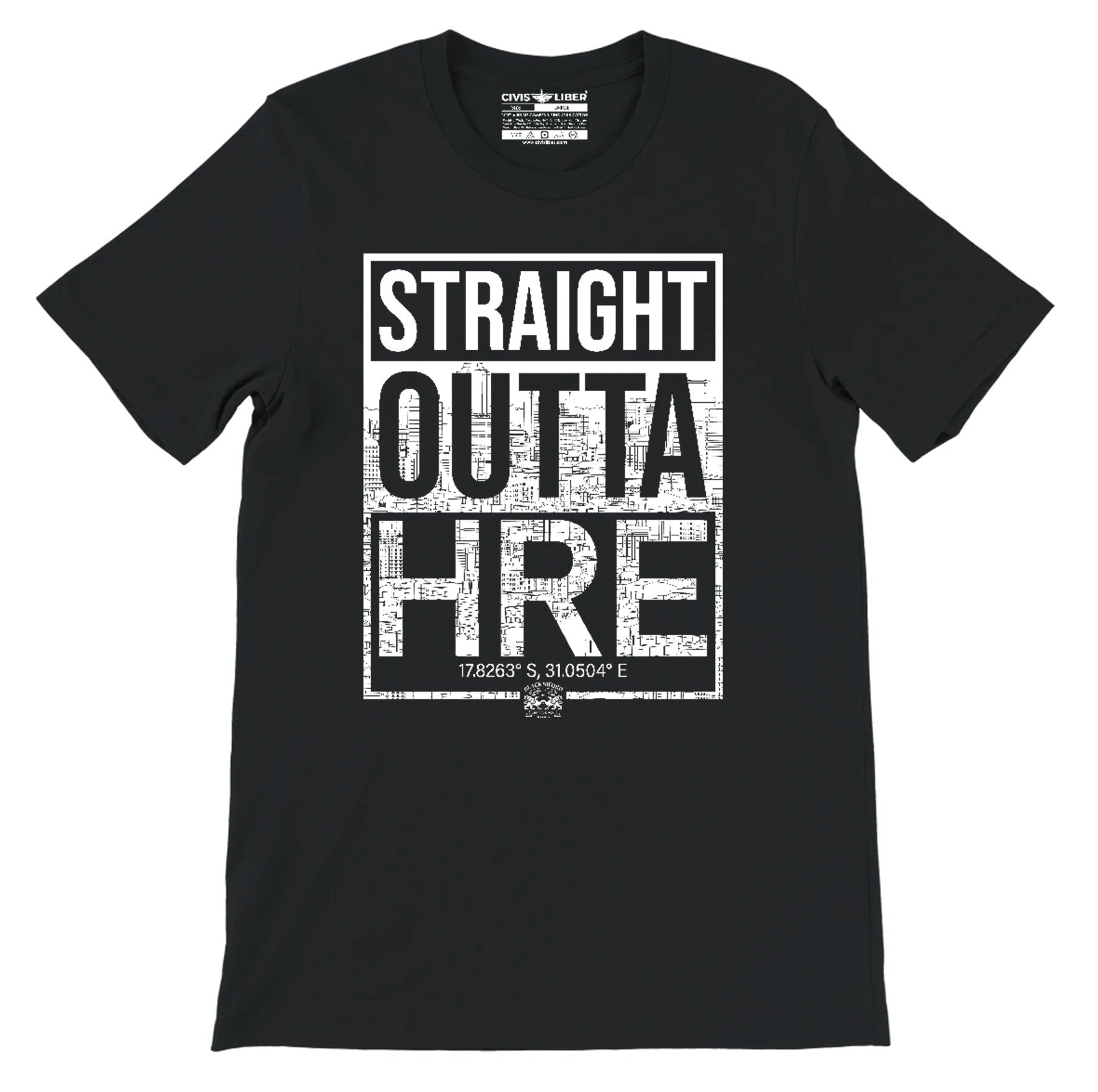 Straight Outta HRE Premium Short Sleeve Urban T-Shirt