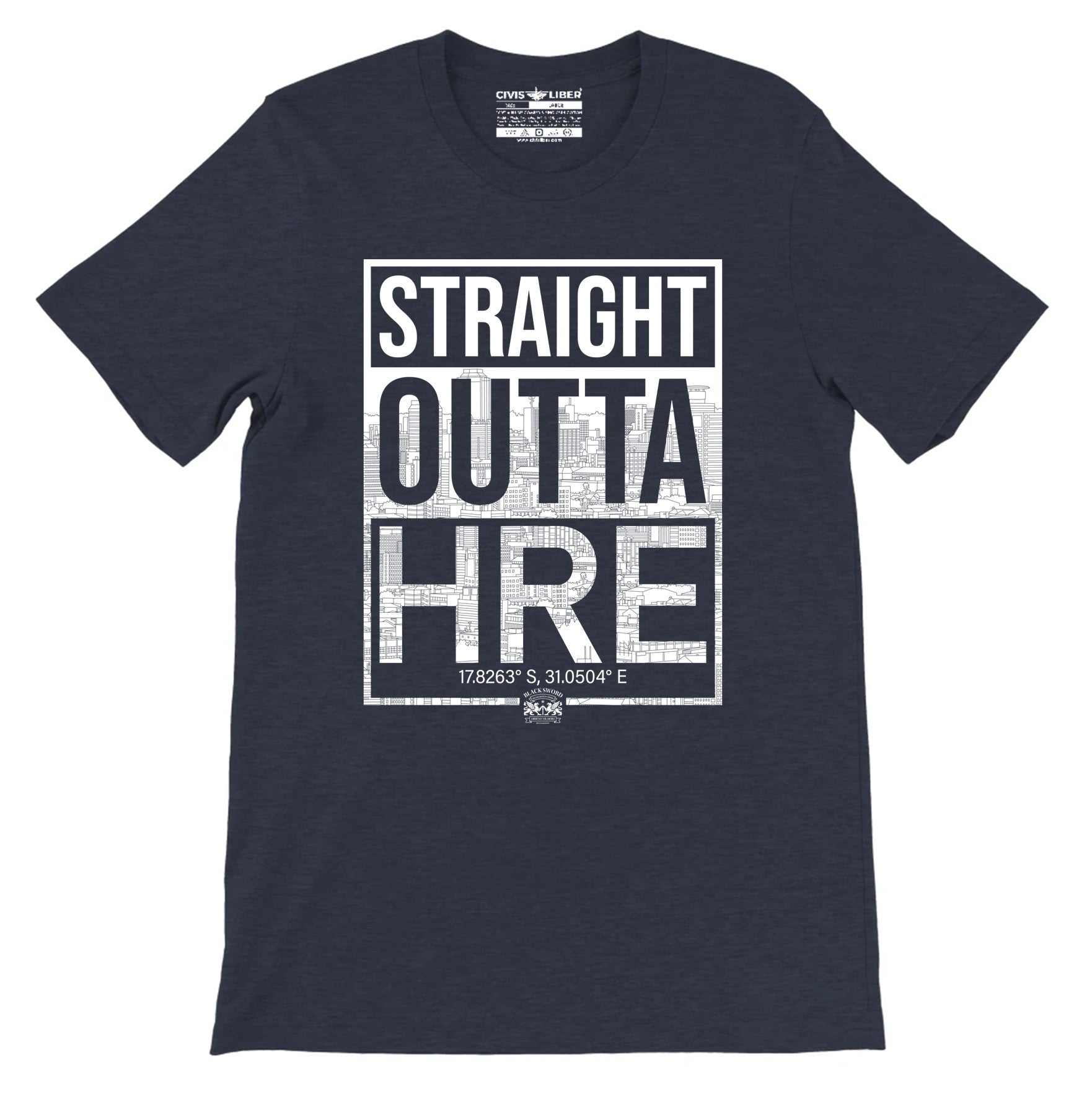 Straight Outta HRE Premium Short Sleeve Urban T-Shirt