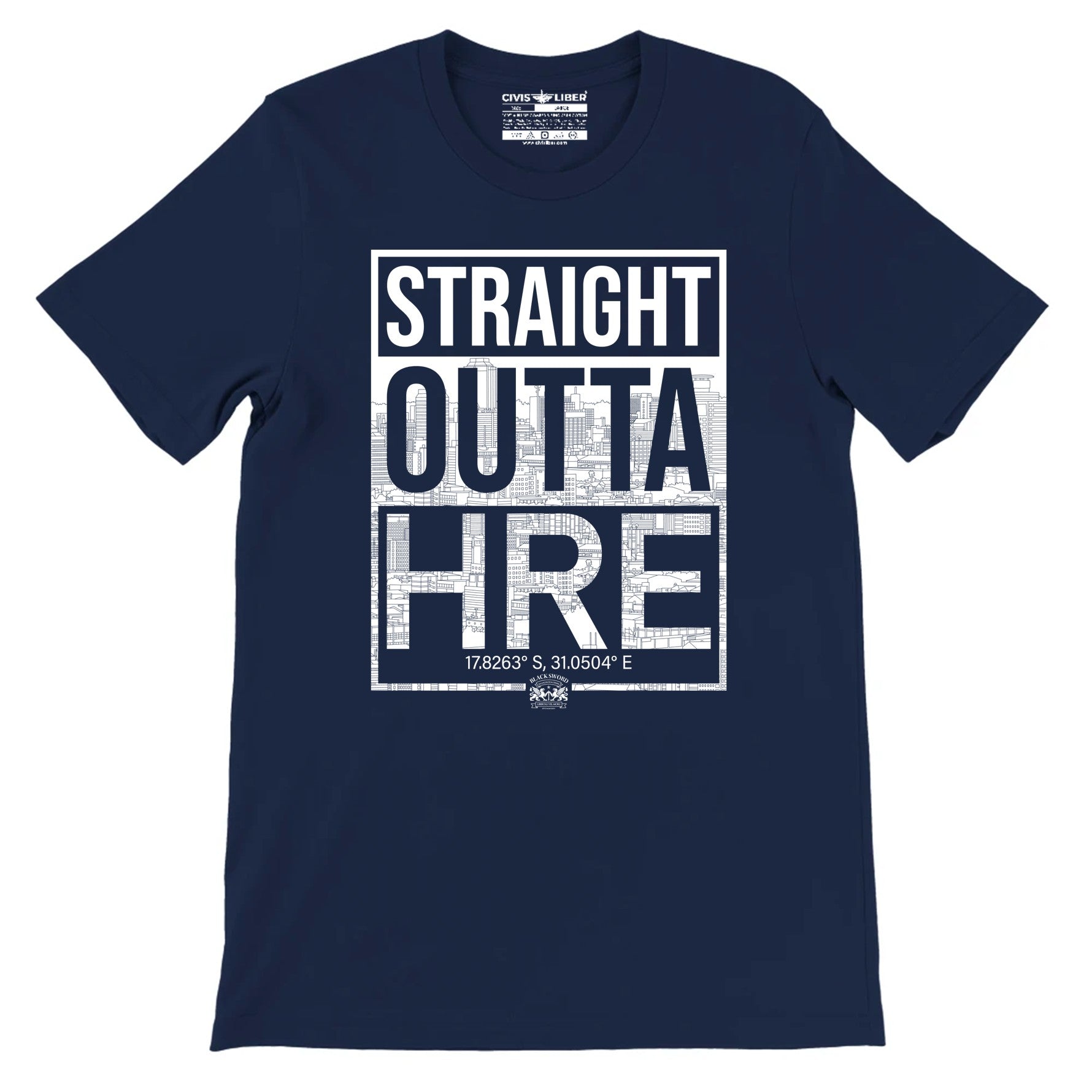 Straight Outta HRE Premium Short Sleeve Urban T-Shirt