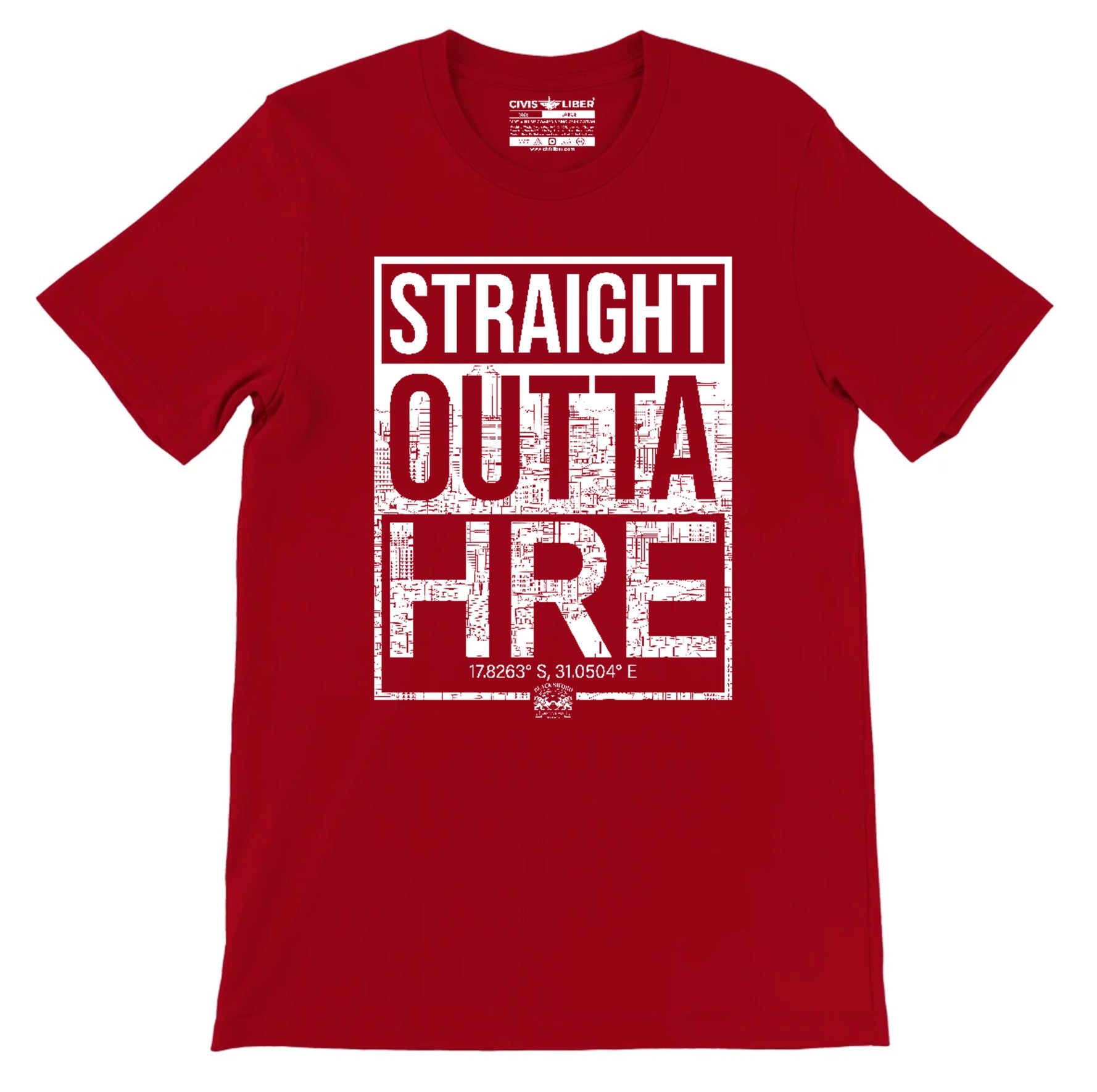 Straight Outta HRE Premium Short Sleeve Urban T-Shirt