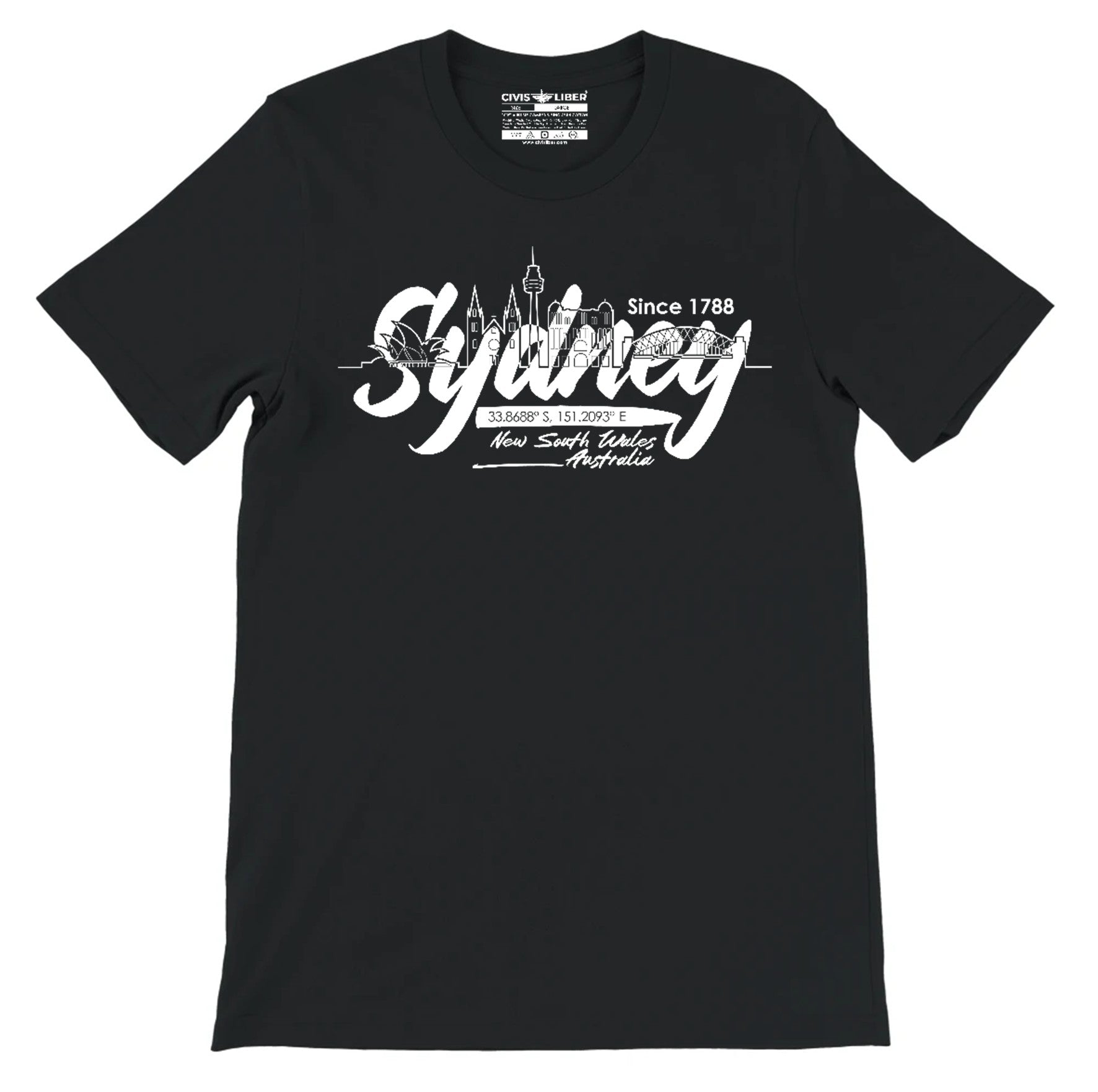 Sydney Australia NSW 1788 Premium Short Sleeve T-Shirt