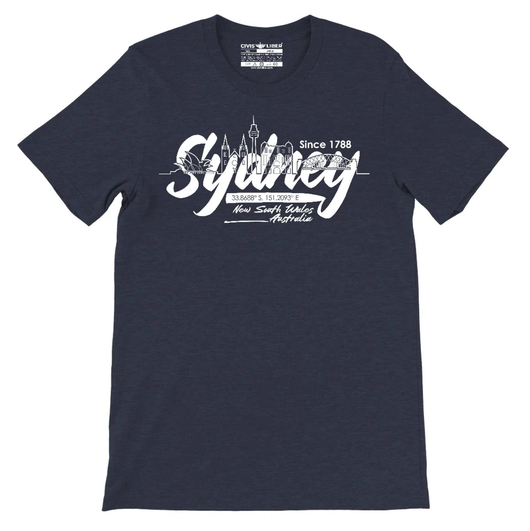 Sydney Australia NSW 1788 Premium Short Sleeve T-Shirt