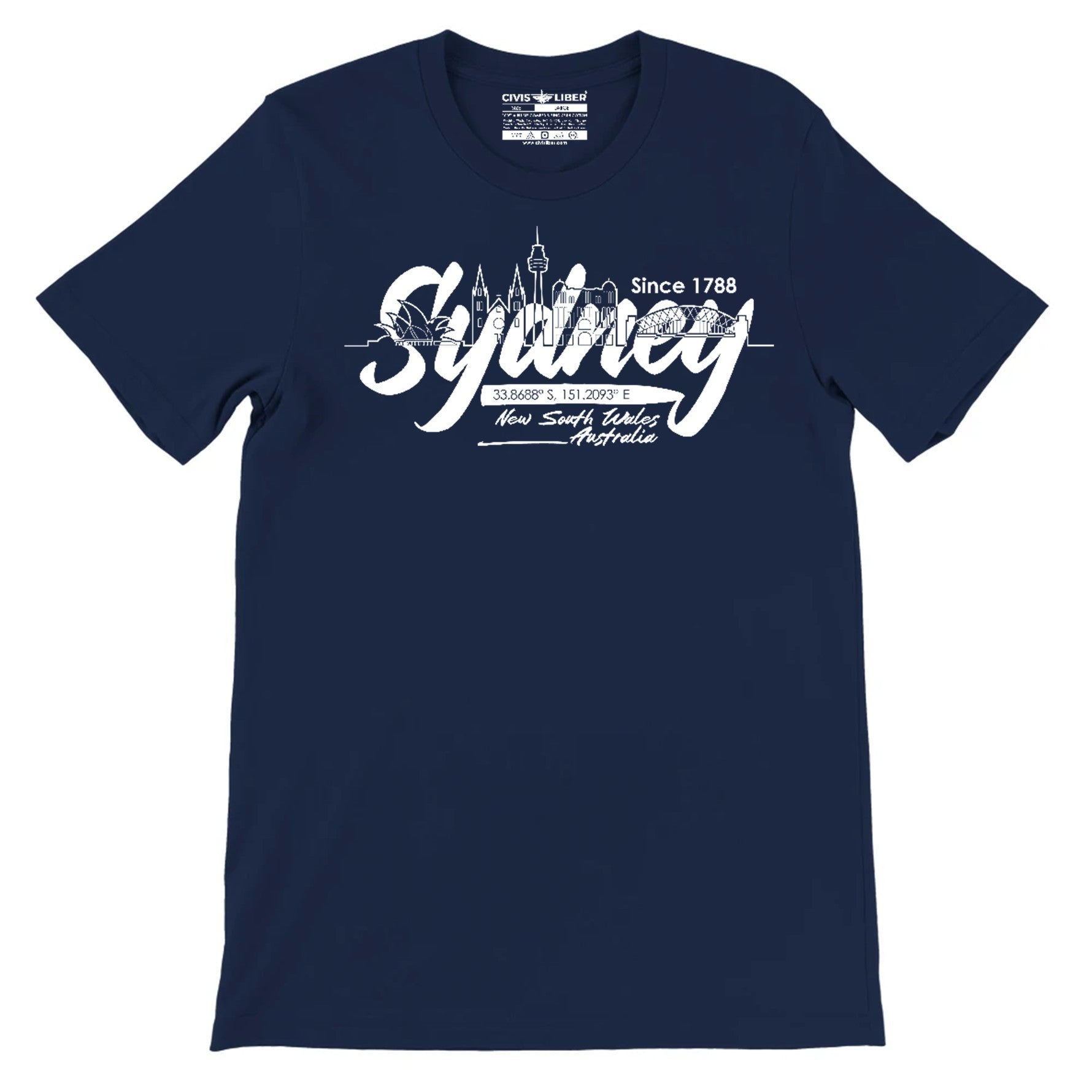 Sydney Australia NSW 1788 Premium Short Sleeve T-Shirt