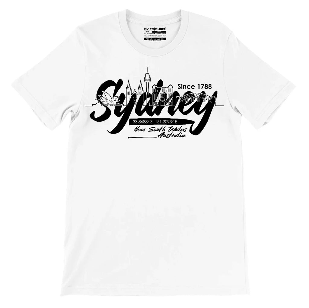 Sydney Australia NSW 1788 Premium Short Sleeve T-Shirt