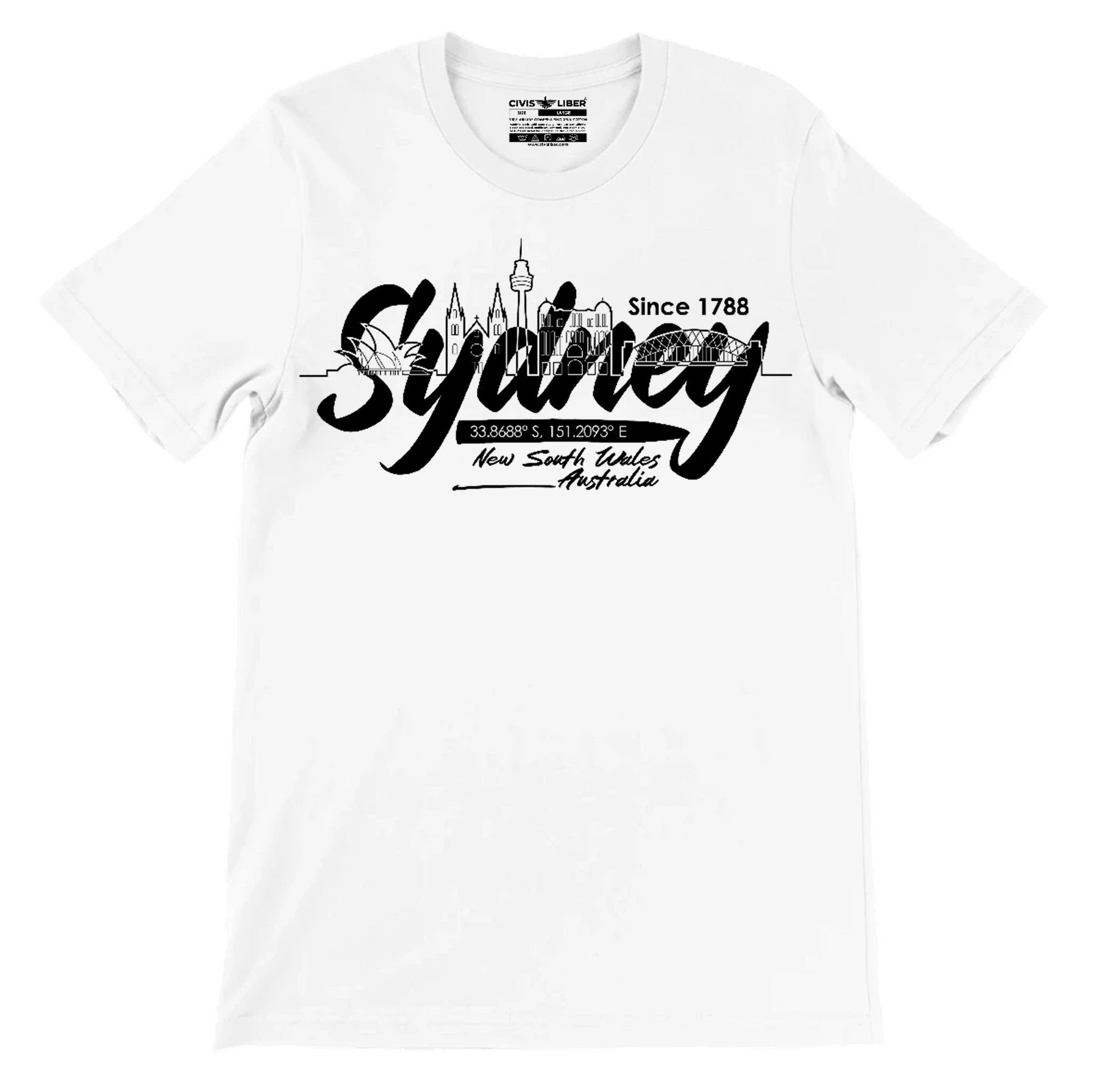 Sydney Australia NSW 1788 Premium Short Sleeve T-Shirt
