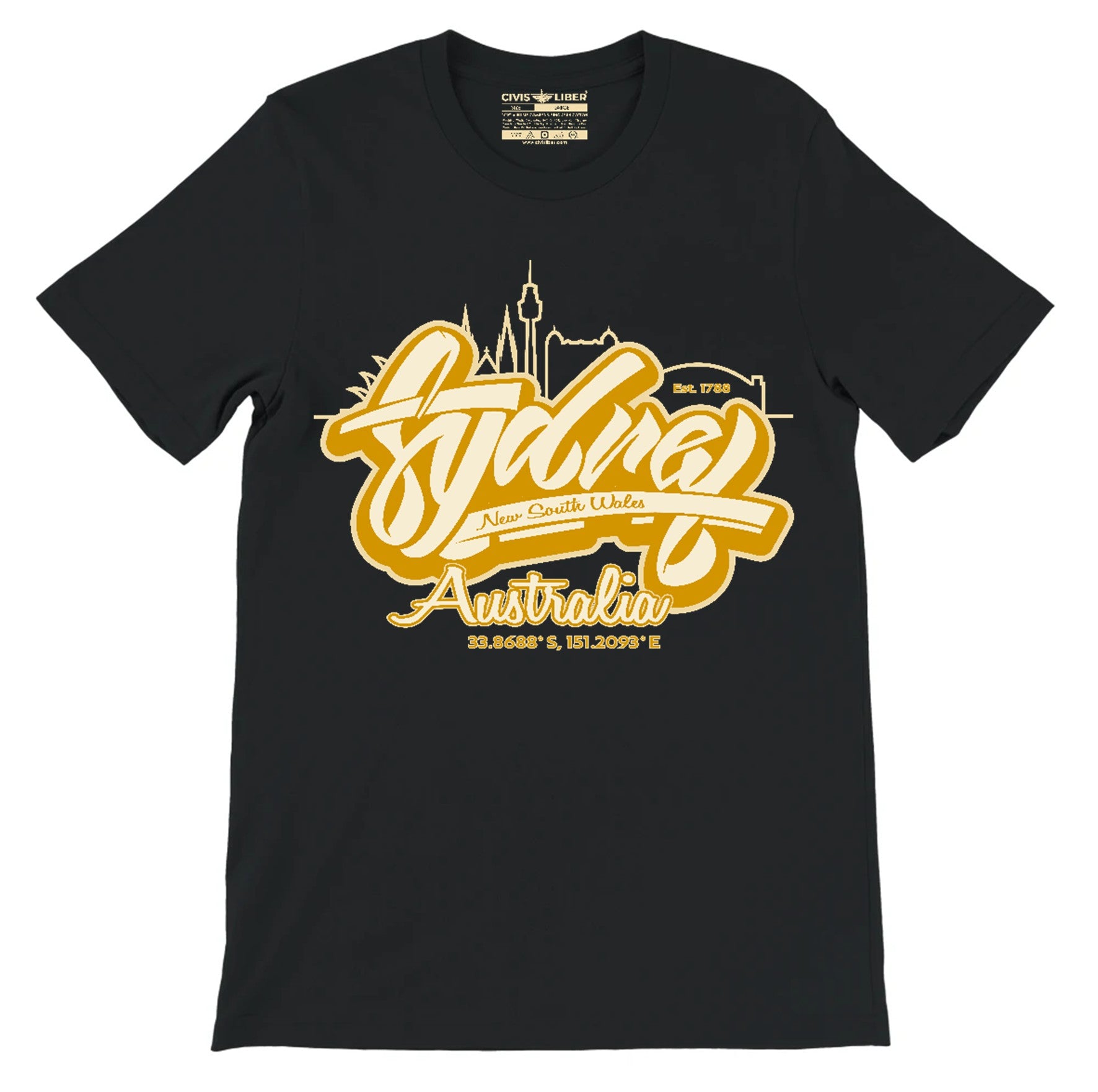 Sydney Australia NSW Short Premium Sleeve T-Shirt