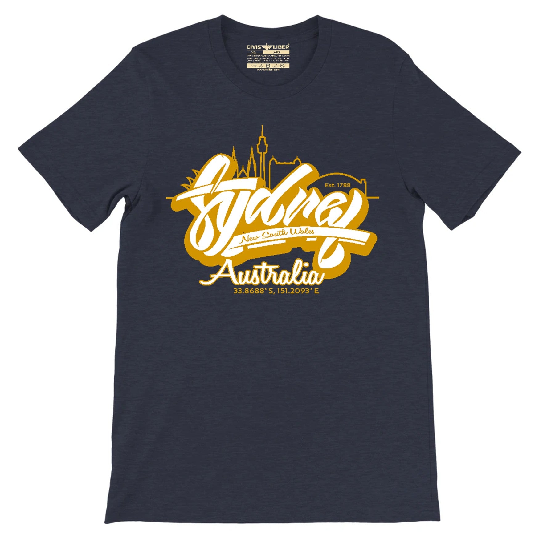 Sydney Australia NSW Short Premium Sleeve T-Shirt
