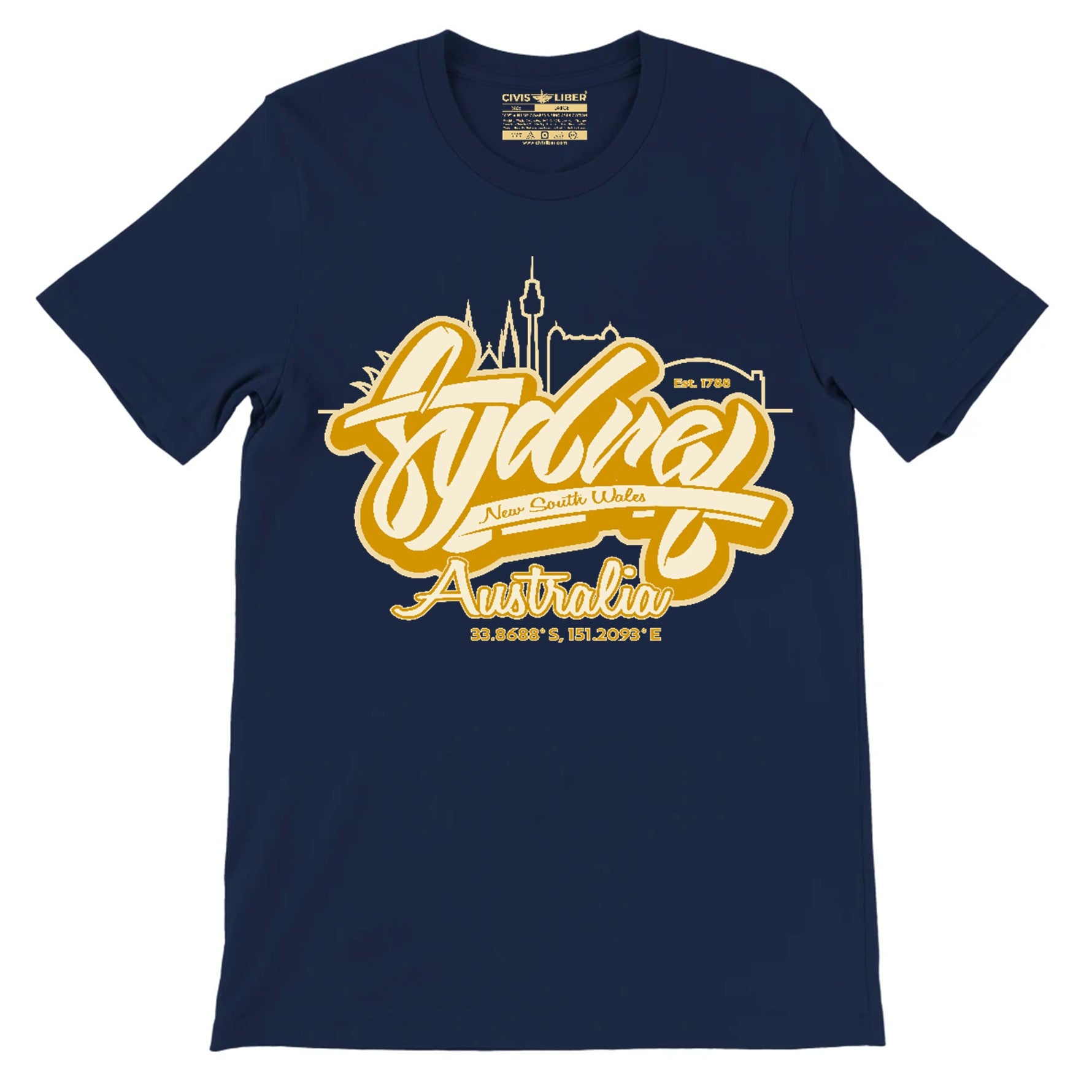 Sydney Australia NSW Short Premium Sleeve T-Shirt