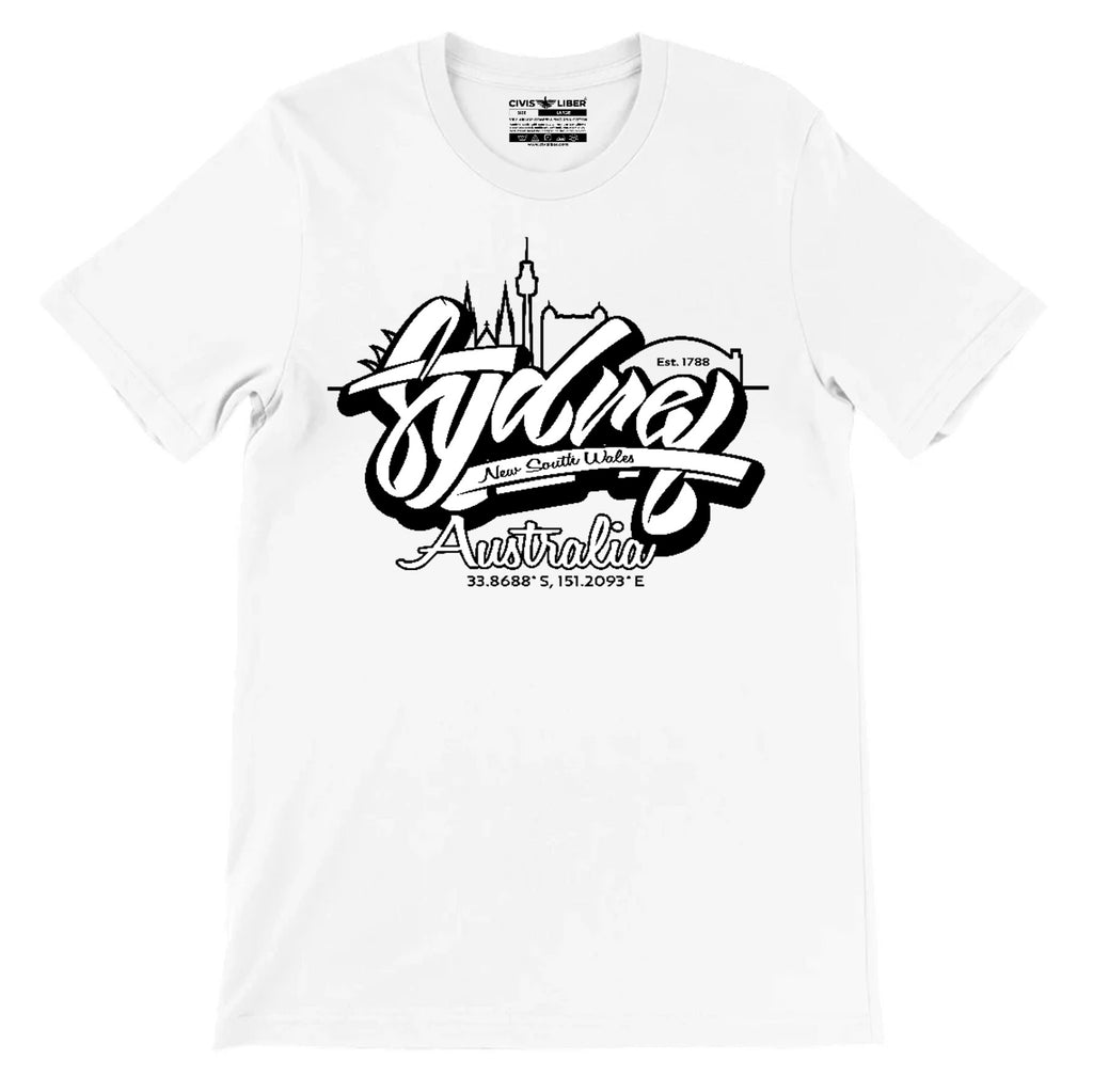 Sydney Australia NSW Short Premium Sleeve T-Shirt