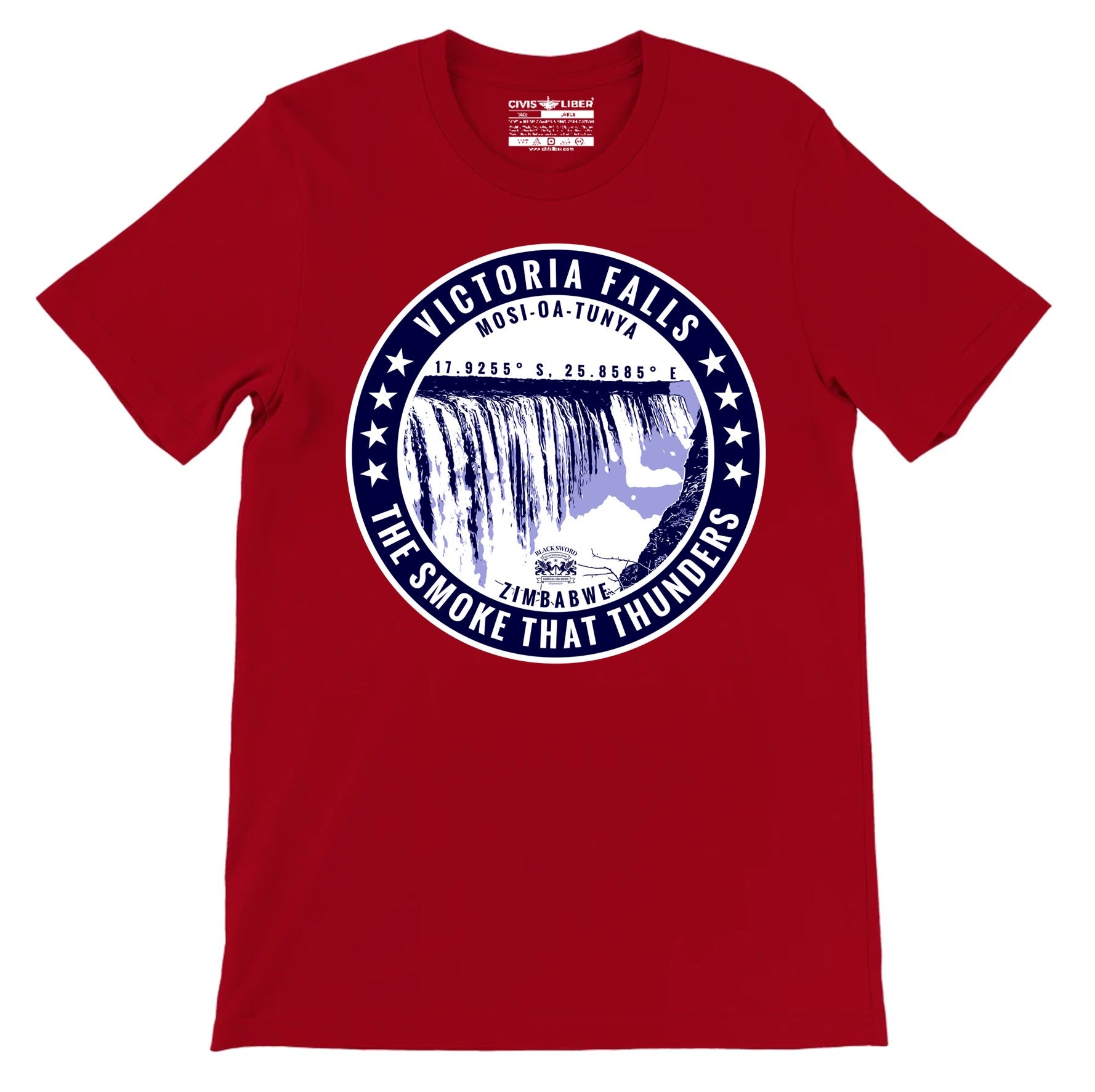 Victoria Falls Gorge Premium Short Sleeve T-Shirt