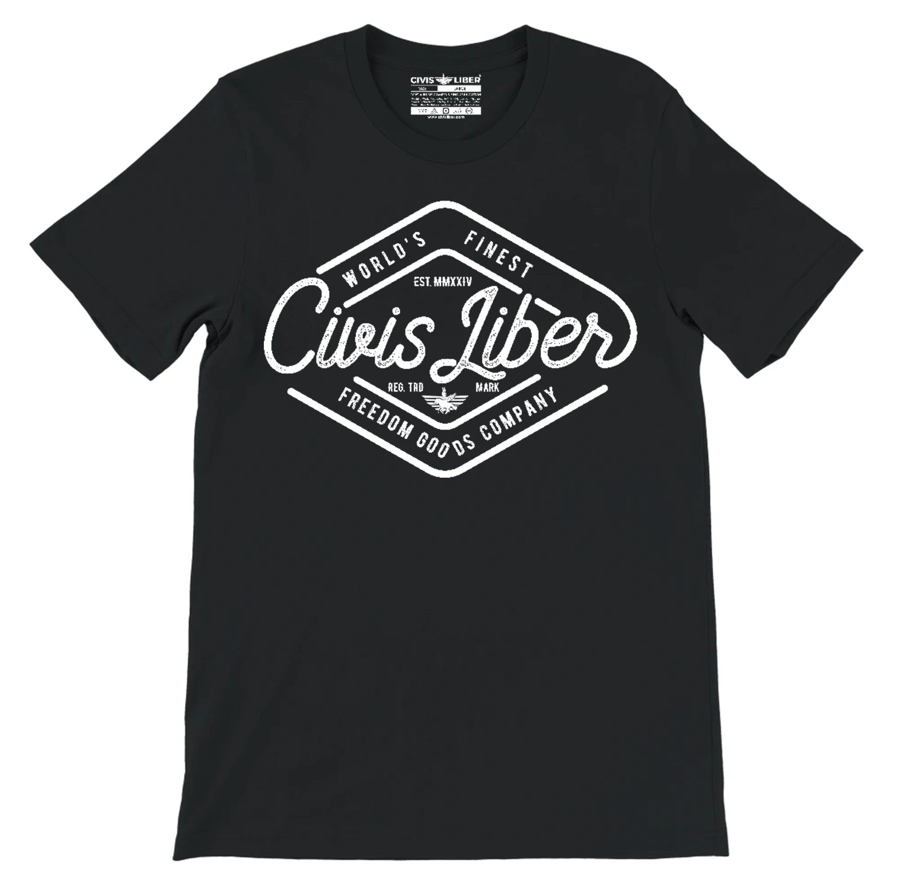 Civis Liber® Worlds Finest Premium Short Sleeve T-Shirt