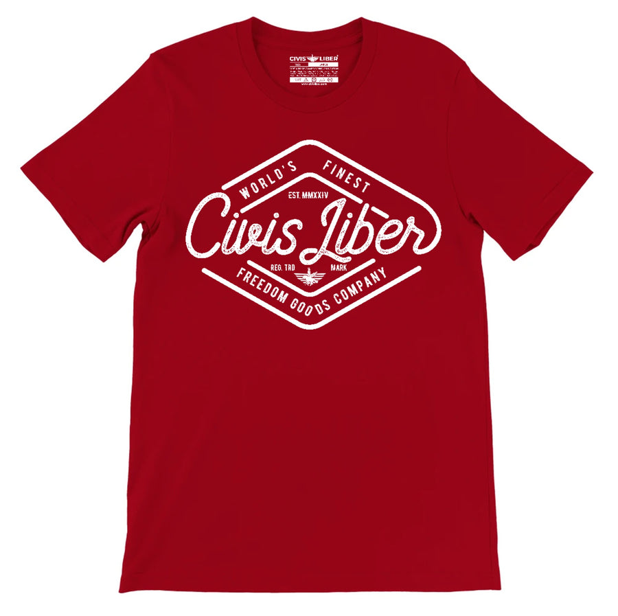 Civis Liber® Worlds Finest Premium Short Sleeve T-Shirt