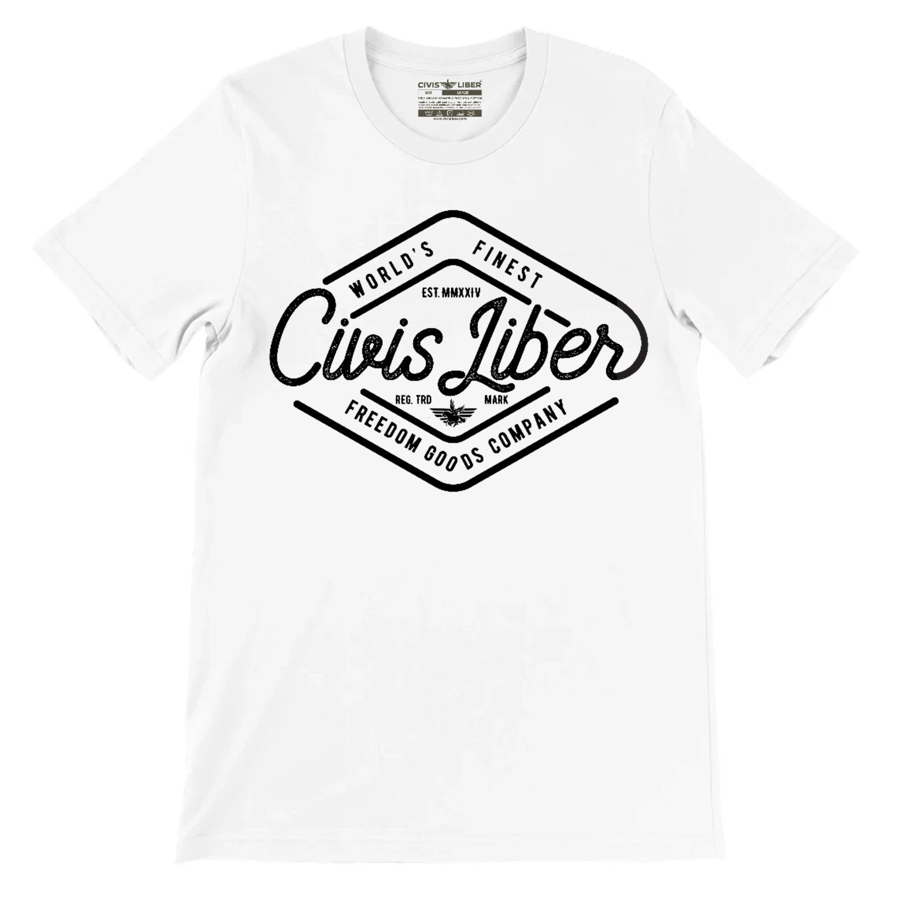 Civis Liber® Worlds Finest Premium Short Sleeve T-Shirt