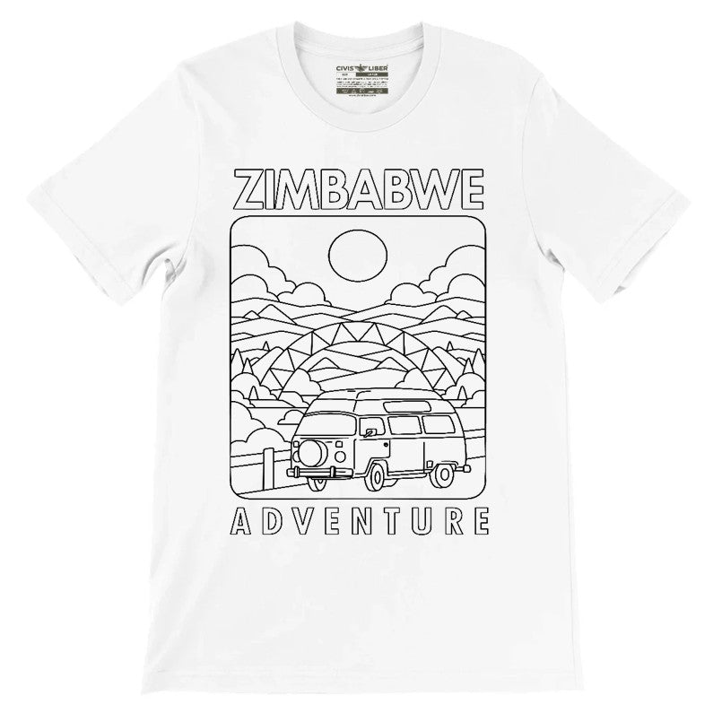 Zimbabwe Adventure Premium Short Sleeve T-Shirt