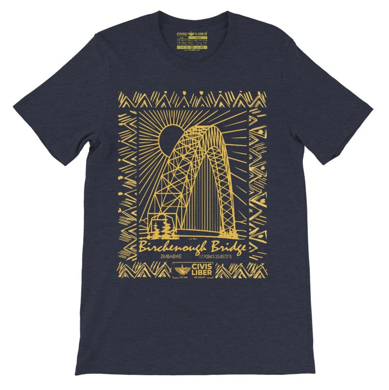 Birchenough Bridge Zimbabwe Unisex Premium Short Sleeve T-Shirt